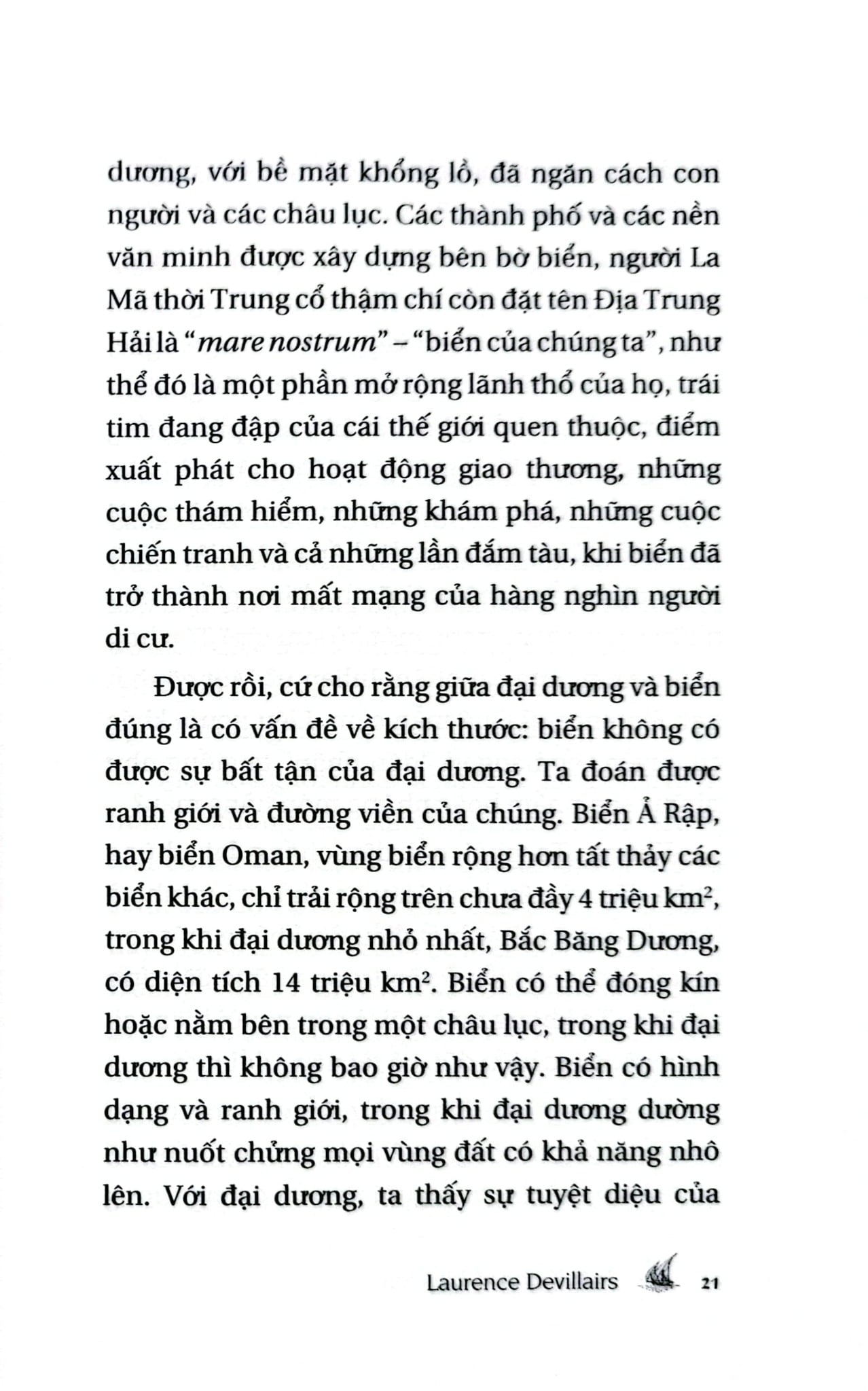 Triết Lý Nhỏ Về Biển Lớn - Laurence Devillairs