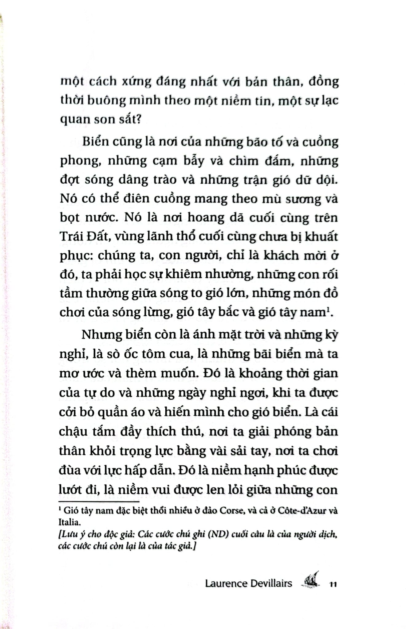Triết Lý Nhỏ Về Biển Lớn - Laurence Devillairs