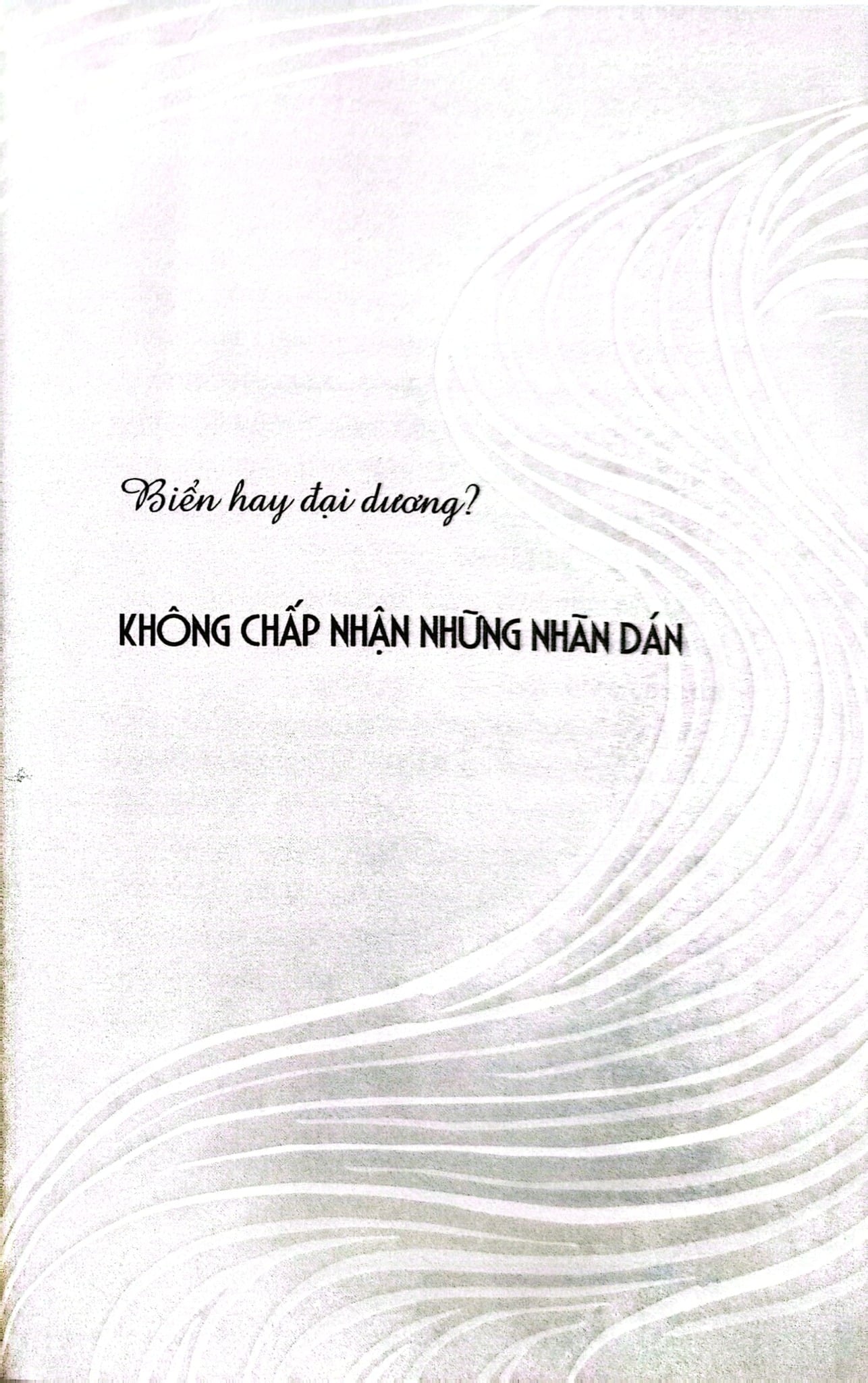 Triết Lý Nhỏ Về Biển Lớn - Laurence Devillairs