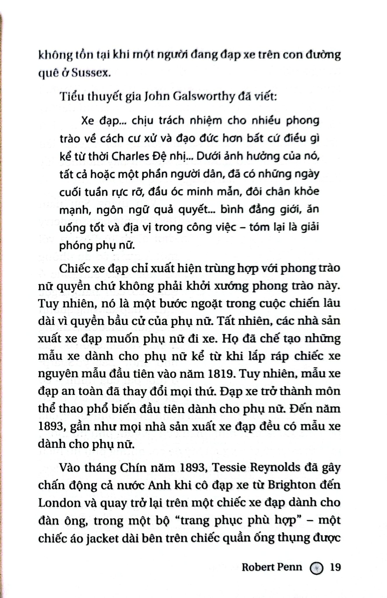 Biên Niên Sử Xe Đạp - Robert Penn