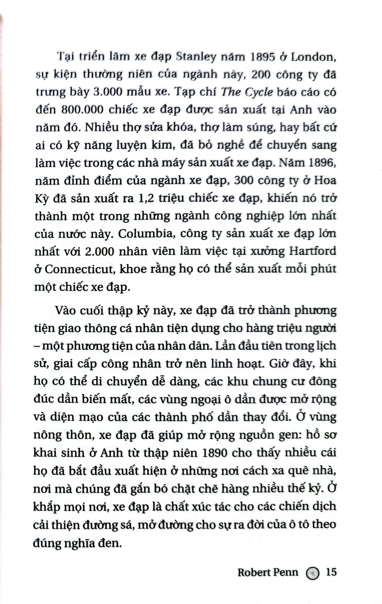 Biên Niên Sử Xe Đạp - Robert Penn