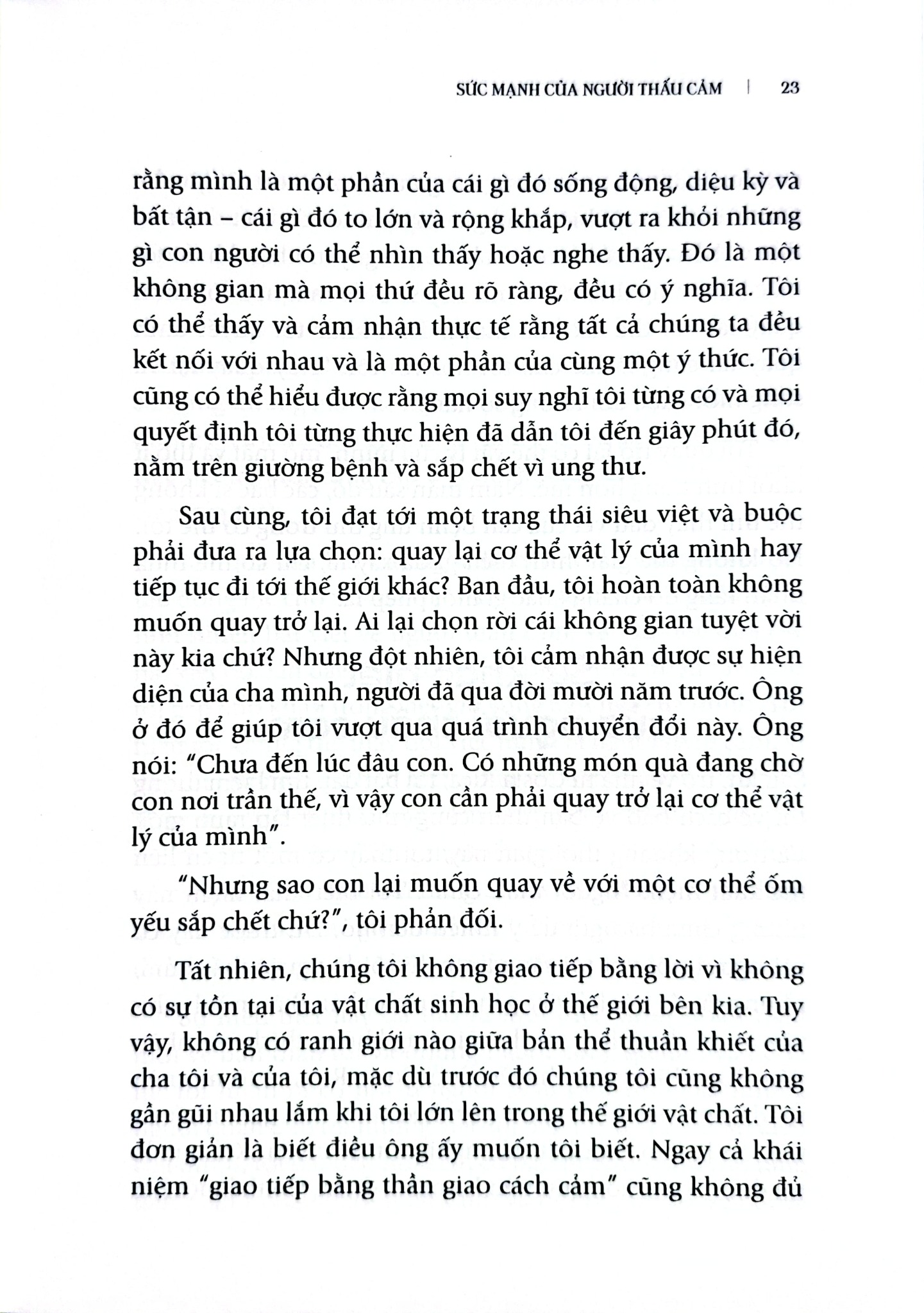 Sức Mạnh Của Người Thấu Cảm - 
Anita Moorjani