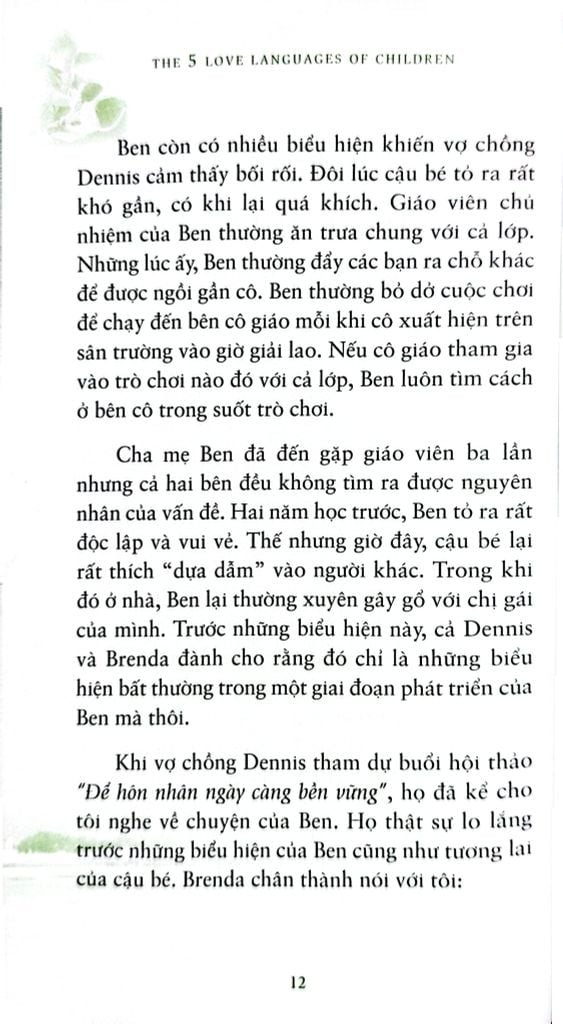 5 Ngôn Ngữ Yêu Thương Dành Cho Trẻ Em