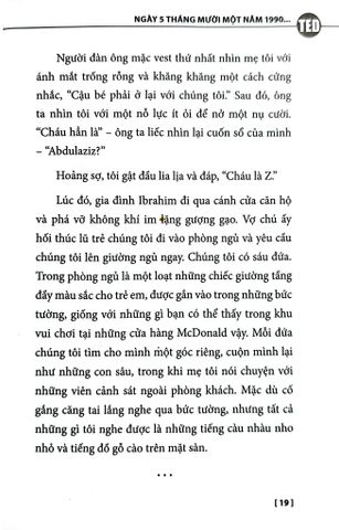  Tedbooks - Con Trai Kẻ Khủng Bố - Zak Ebrahim 