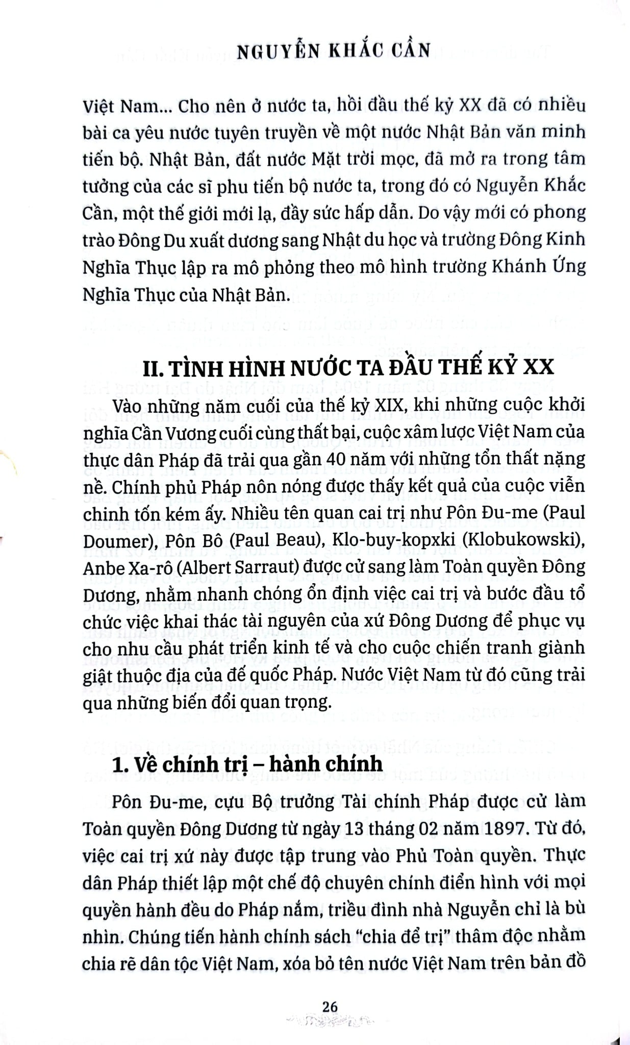 Chí Sĩ Nguyễn Khắc Cần Trong Phong Trào Yêu Nước Đầu Thế Kỷ XX - Nguyễn Mạnh Tấn