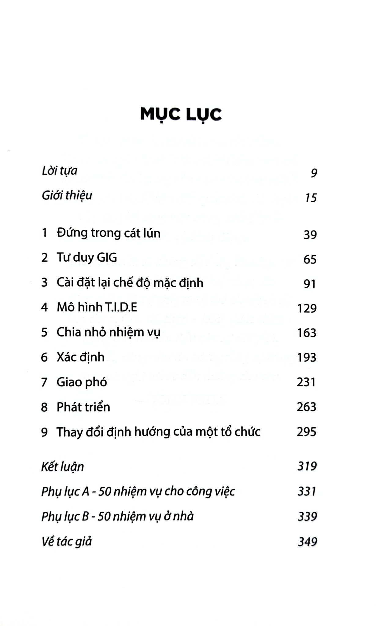 Tư Duy Gig - Tối Ưu Thời Gian, Đột Phá Tương Lai - 
Paul Estes