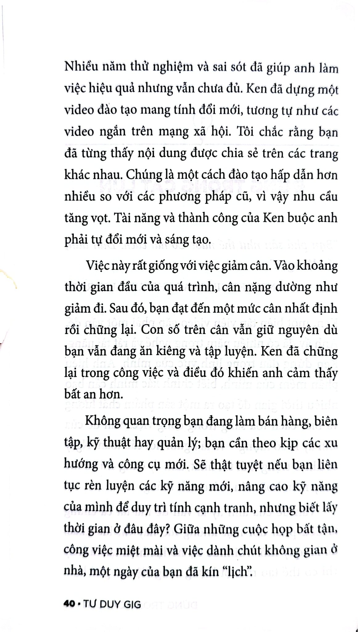 Tư Duy Gig - Tối Ưu Thời Gian, Đột Phá Tương Lai - 
Paul Estes