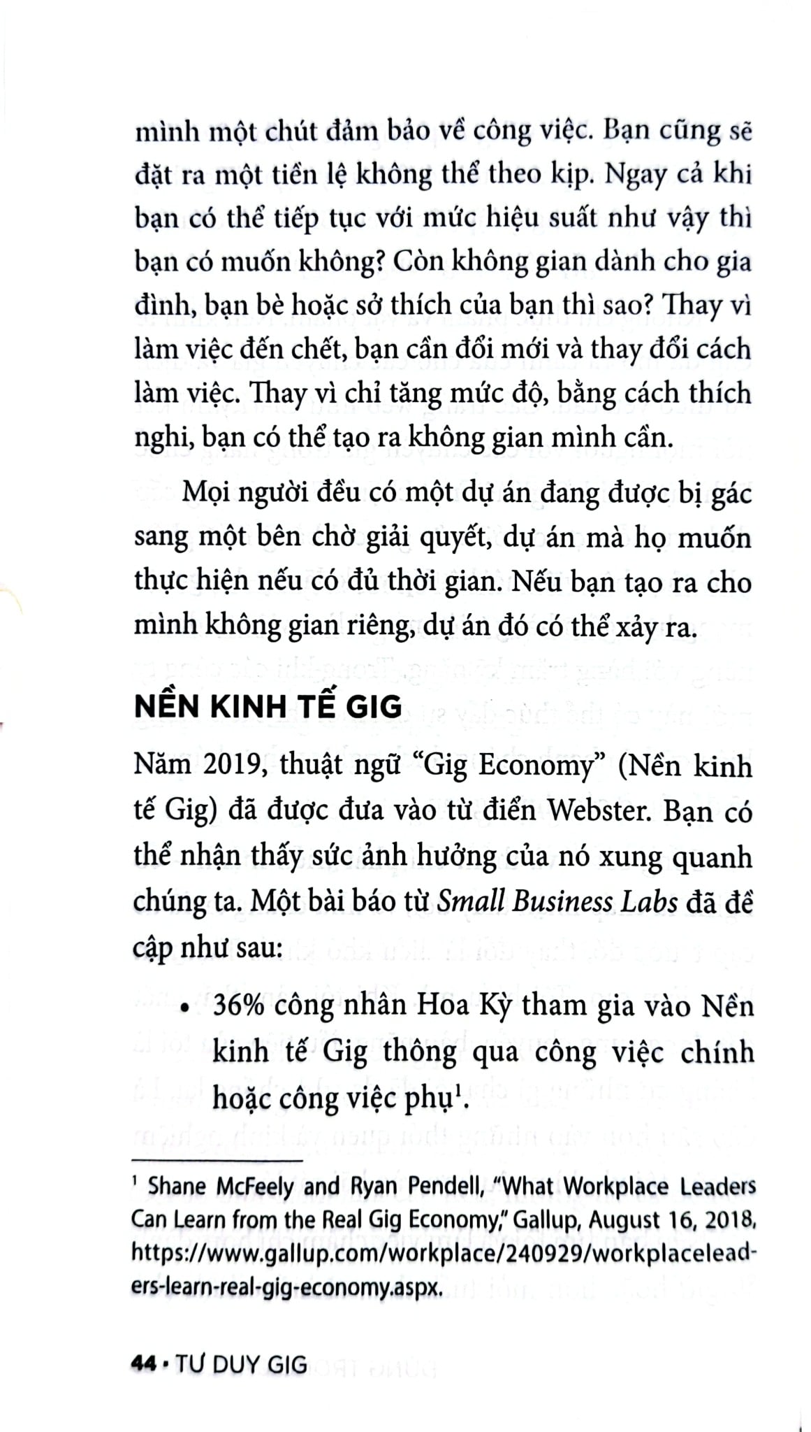 Tư Duy Gig - Tối Ưu Thời Gian, Đột Phá Tương Lai - 
Paul Estes