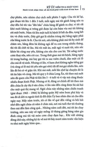  Ký ức niềm tin và khát vọng - Hành trình nhận thức về mô hình phát triển kinh tế Việt Nam - TS. Trần Du Lịch 