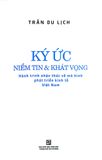  Ký ức niềm tin và khát vọng - Hành trình nhận thức về mô hình phát triển kinh tế Việt Nam - TS. Trần Du Lịch 
