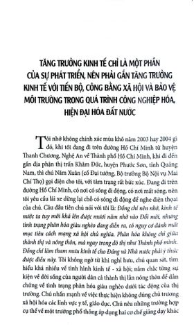  Ký ức niềm tin và khát vọng - Hành trình nhận thức về mô hình phát triển kinh tế Việt Nam - TS. Trần Du Lịch 