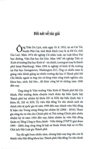  Ký ức niềm tin và khát vọng - Hành trình nhận thức về mô hình phát triển kinh tế Việt Nam - TS. Trần Du Lịch 