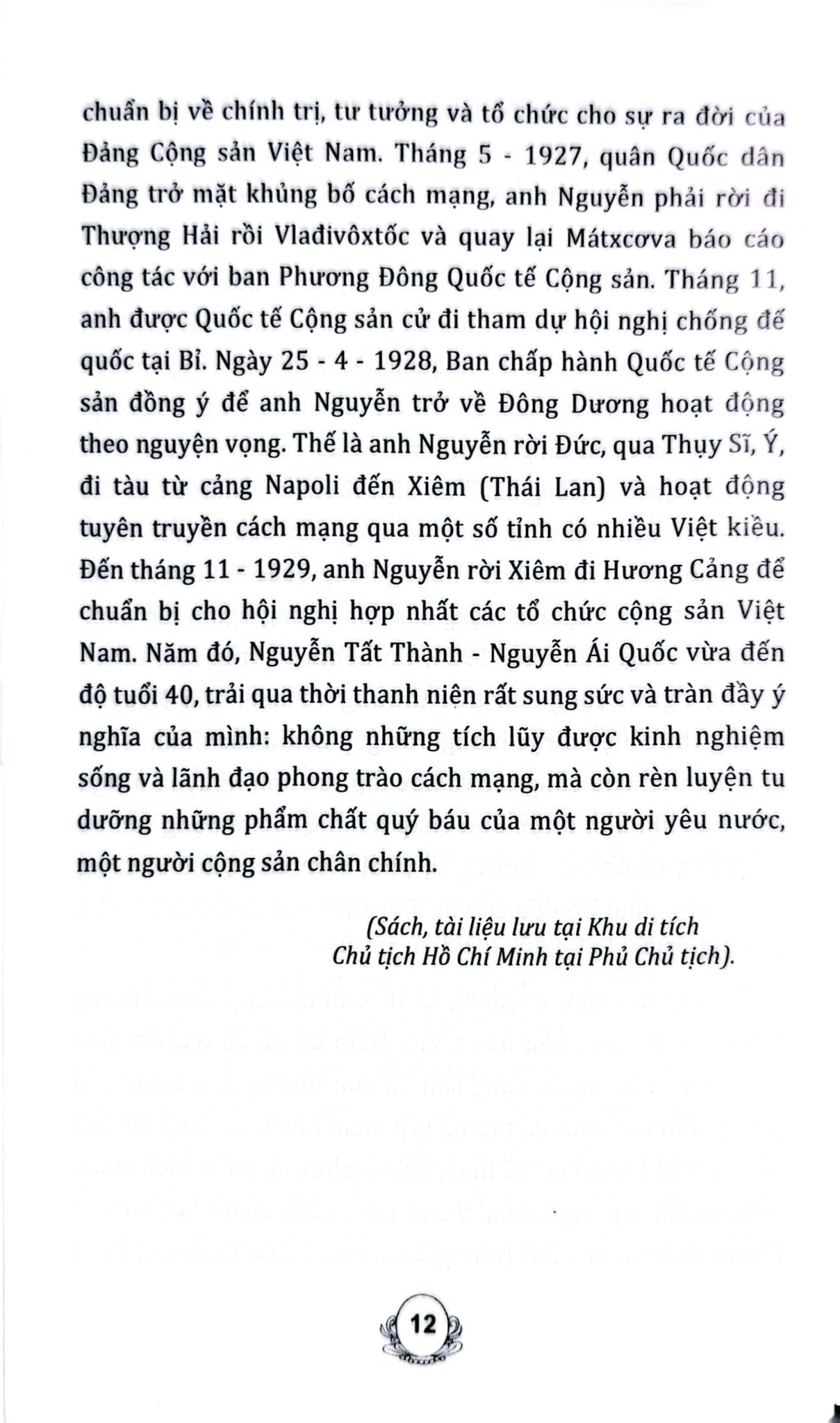 Chủ Tịch Hồ Chí Minh Với Cuộc Hành Trình Của Thời Đại - Bác Hồ, Một Cuộc Đời Vì Nhân Dân  - Đỗ Hoàng Linh