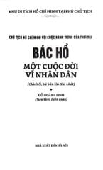 Chủ Tịch Hồ Chí Minh Với Cuộc Hành Trình Của Thời Đại - Bác Hồ, Một Cuộc Đời Vì Nhân Dân  - Đỗ Hoàng Linh
