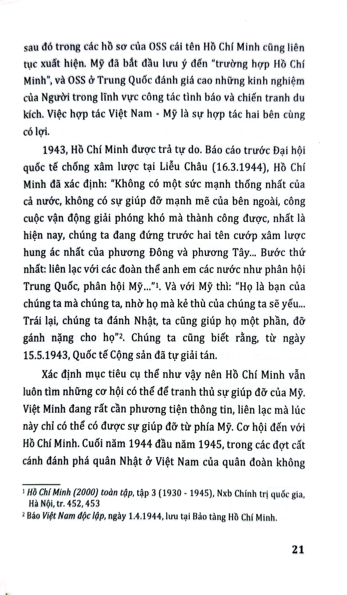 Chủ Tịch Hồ Chí Minh Với Nước Mỹ - Vũ Kim Yến