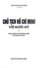Chủ Tịch Hồ Chí Minh Với Nước Mỹ - Vũ Kim Yến