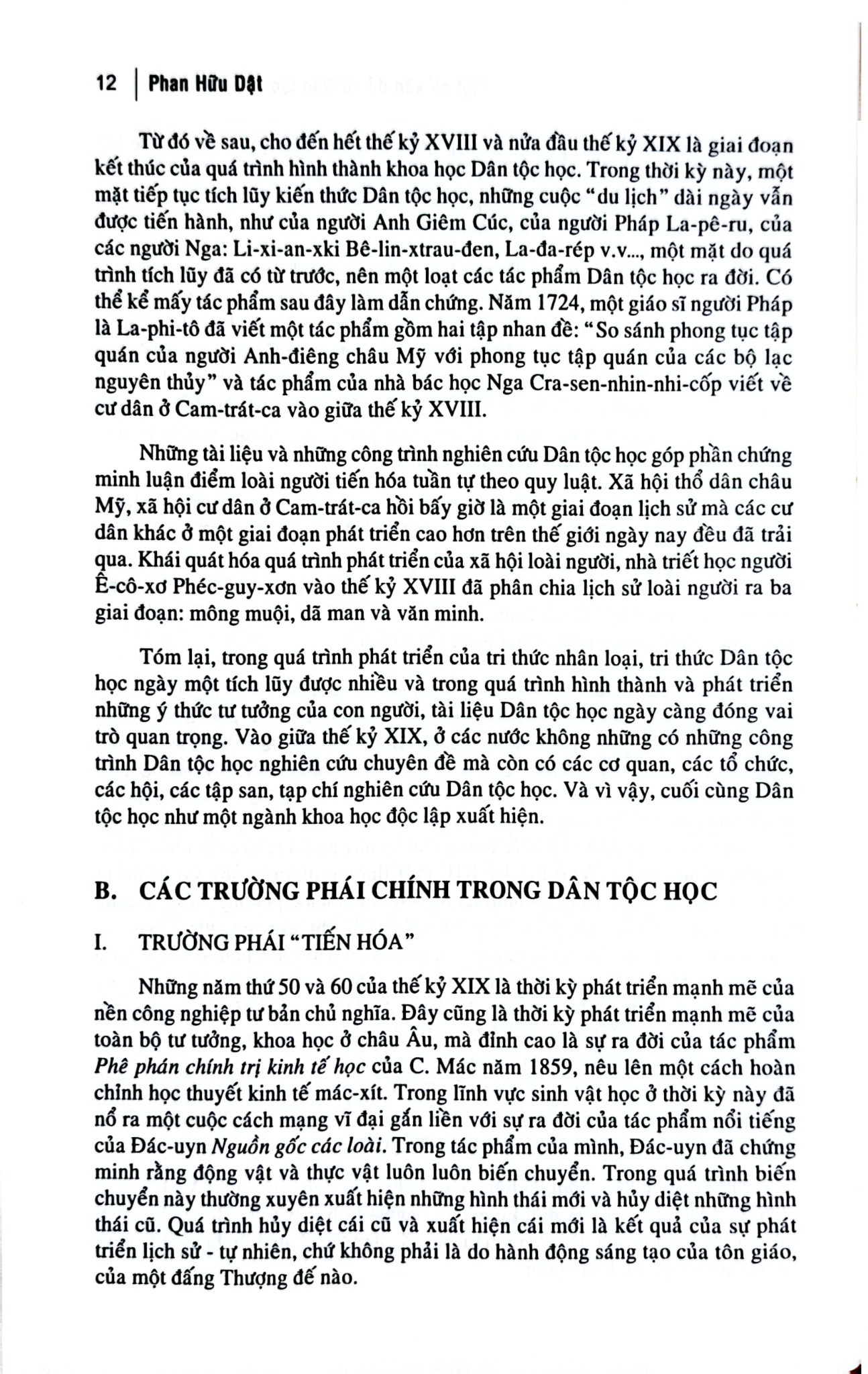 Một Số Vấn Đề Về Dân Tộc Học Việt Nam - Phan Hữu Dật
