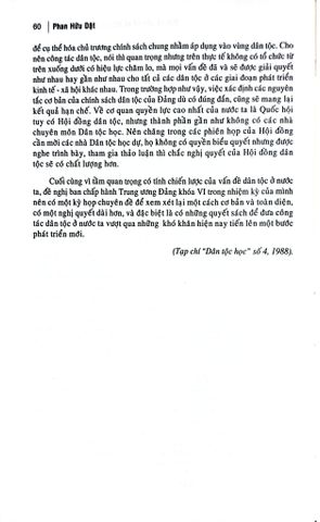  Một Số Vấn Đề Về Dân Tộc Học Việt Nam - Phan Hữu Dật 