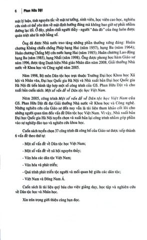  Một Số Vấn Đề Về Dân Tộc Học Việt Nam - Phan Hữu Dật 