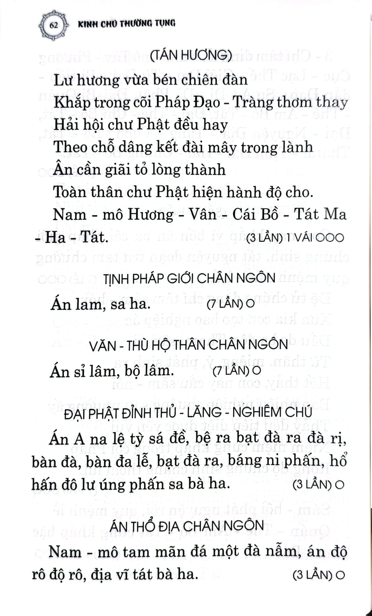 Kinh Chú Thường Tụng - Giáo Hội Phật Giáo Việt Nam