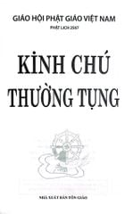 Kinh Chú Thường Tụng - Giáo Hội Phật Giáo Việt Nam