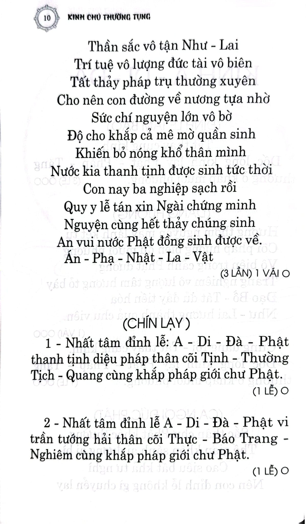 Kinh Chú Thường Tụng - Giáo Hội Phật Giáo Việt Nam