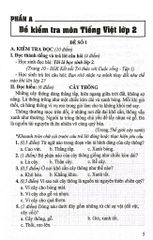 Bộ Đề Kiểm Tra Môn Tiếng Việt Lớp 2 (Bám Sát Sgk Kết Nối Tri Thức Với Cuộc Sống) - Lê Thị Nương