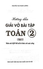 Hướng Dẫn Giải Vở Bài Tập Toán 2 Tập 1 (Bám Sát Sgk Kết Nối Tri Thức Với Cuộc Sống) - Nguyễn Thị Thanh Lương
