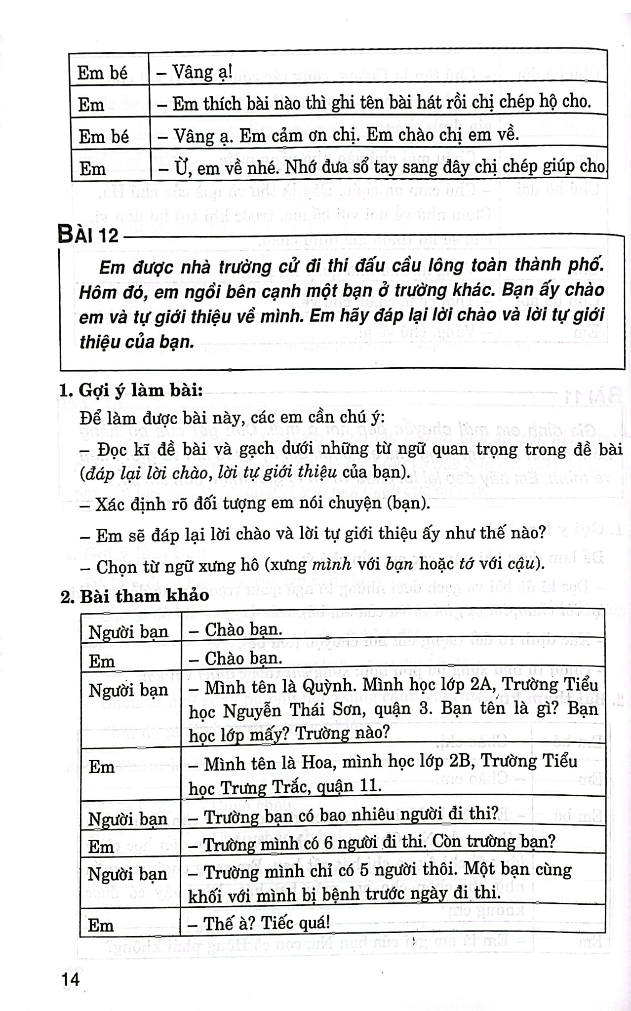205 Bài Tập Làm Văn Chọn Lọc Lớp 2 (Theo Chương Trình Giáo Dục Phổ Thông Mới; Định Hướng Phát Triển Năng Lực) - Lê Phương Liên