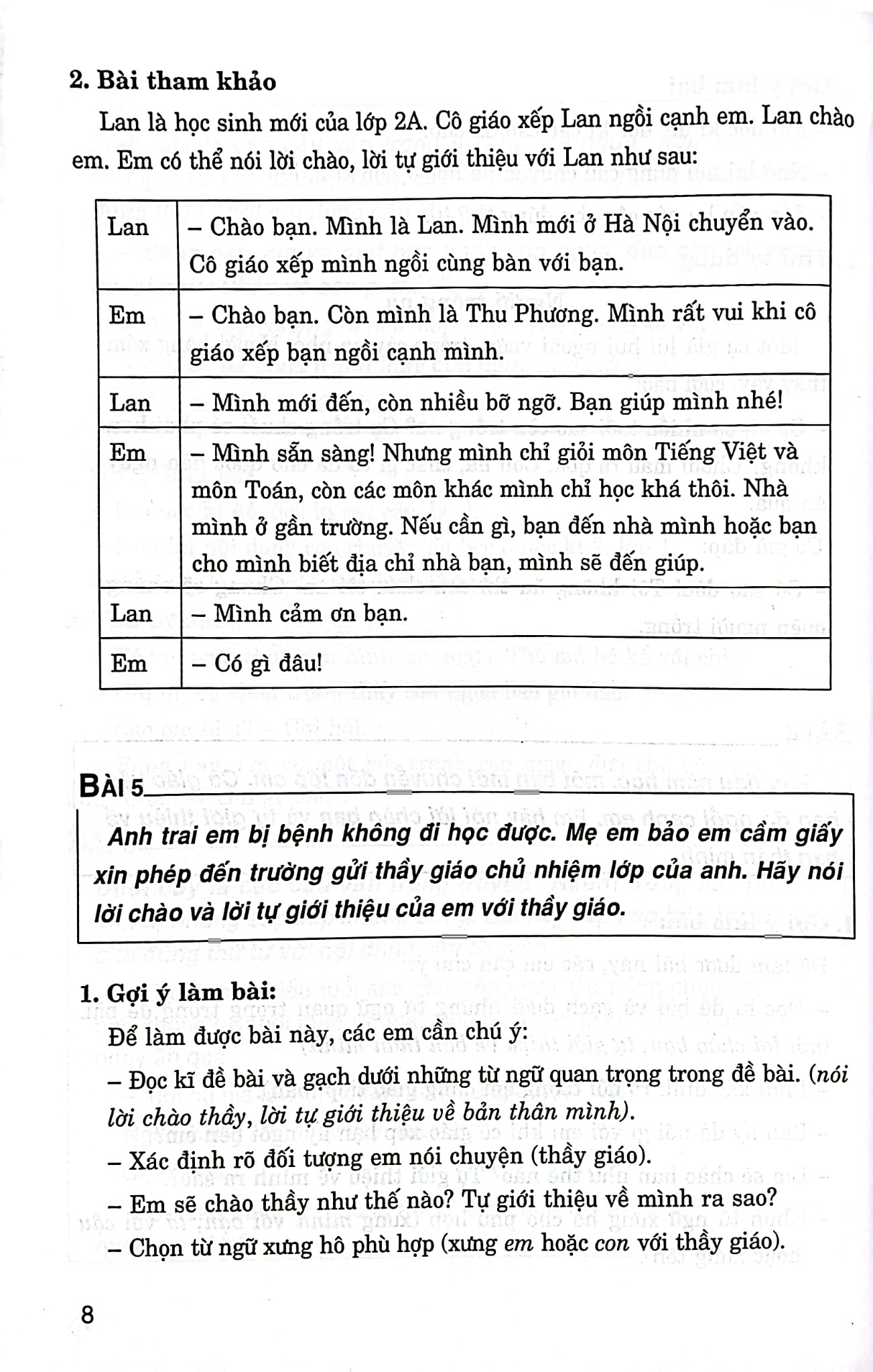 205 Bài Tập Làm Văn Chọn Lọc Lớp 2 (Theo Chương Trình Giáo Dục Phổ Thông Mới; Định Hướng Phát Triển Năng Lực) - Lê Phương Liên