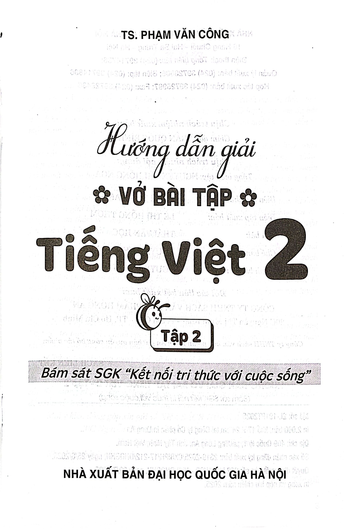 Hướng Dẫn Giải Vở Bài Tập Tiếng Việt Lớp 2 - Tập 2 (Bám Sát Sgk Kết Nối Tri Thức Với Cuộc Sống) - Phạm Văn Công