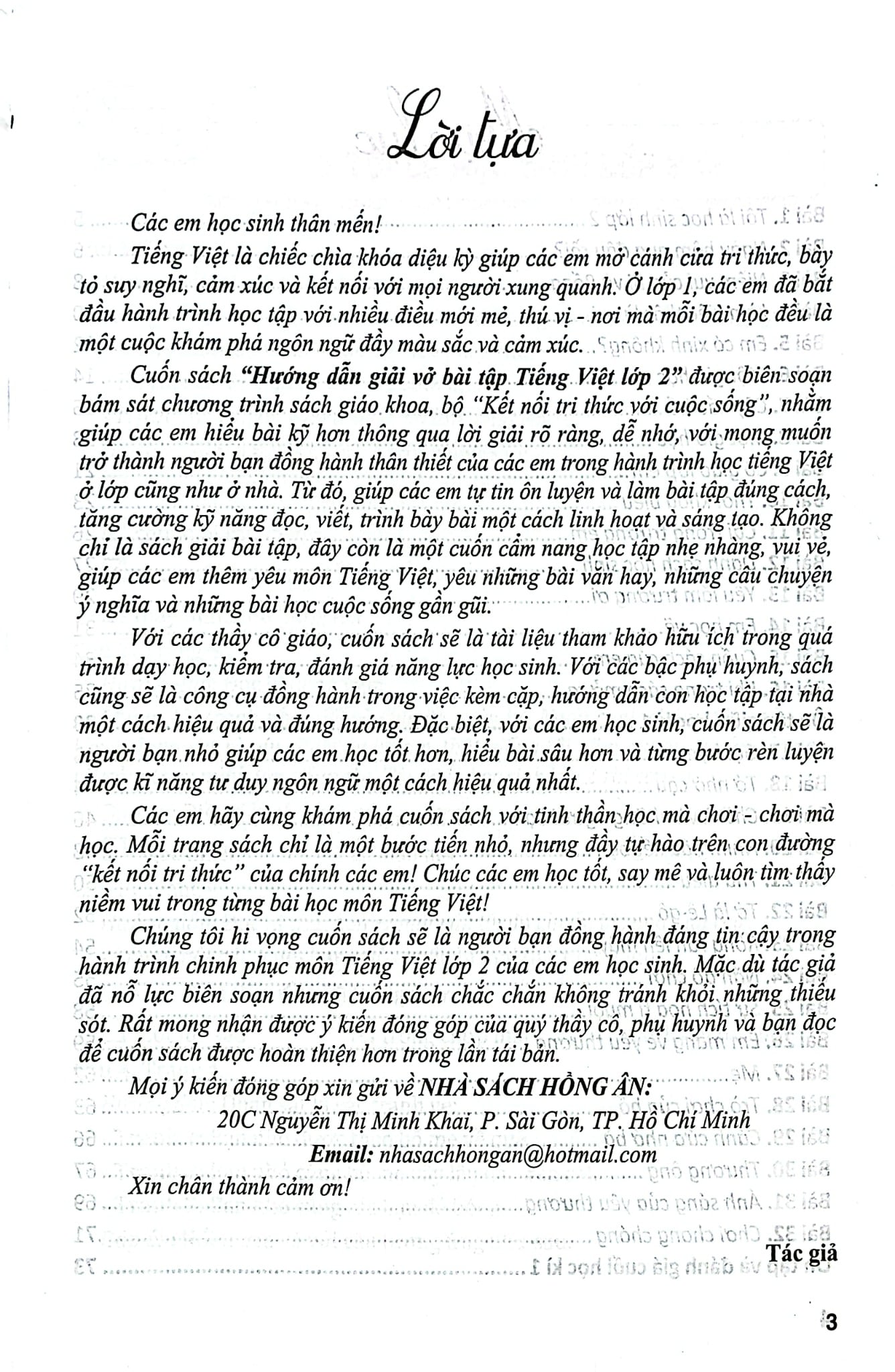 Hướng Dẫn Giải Vở Bài Tập Tiếng Việt Lớp 2 - Tập 1 (Bám Sát Sgk Kết Nối Tri Thức Với Cuộc Sống) - Phạm Văn Công