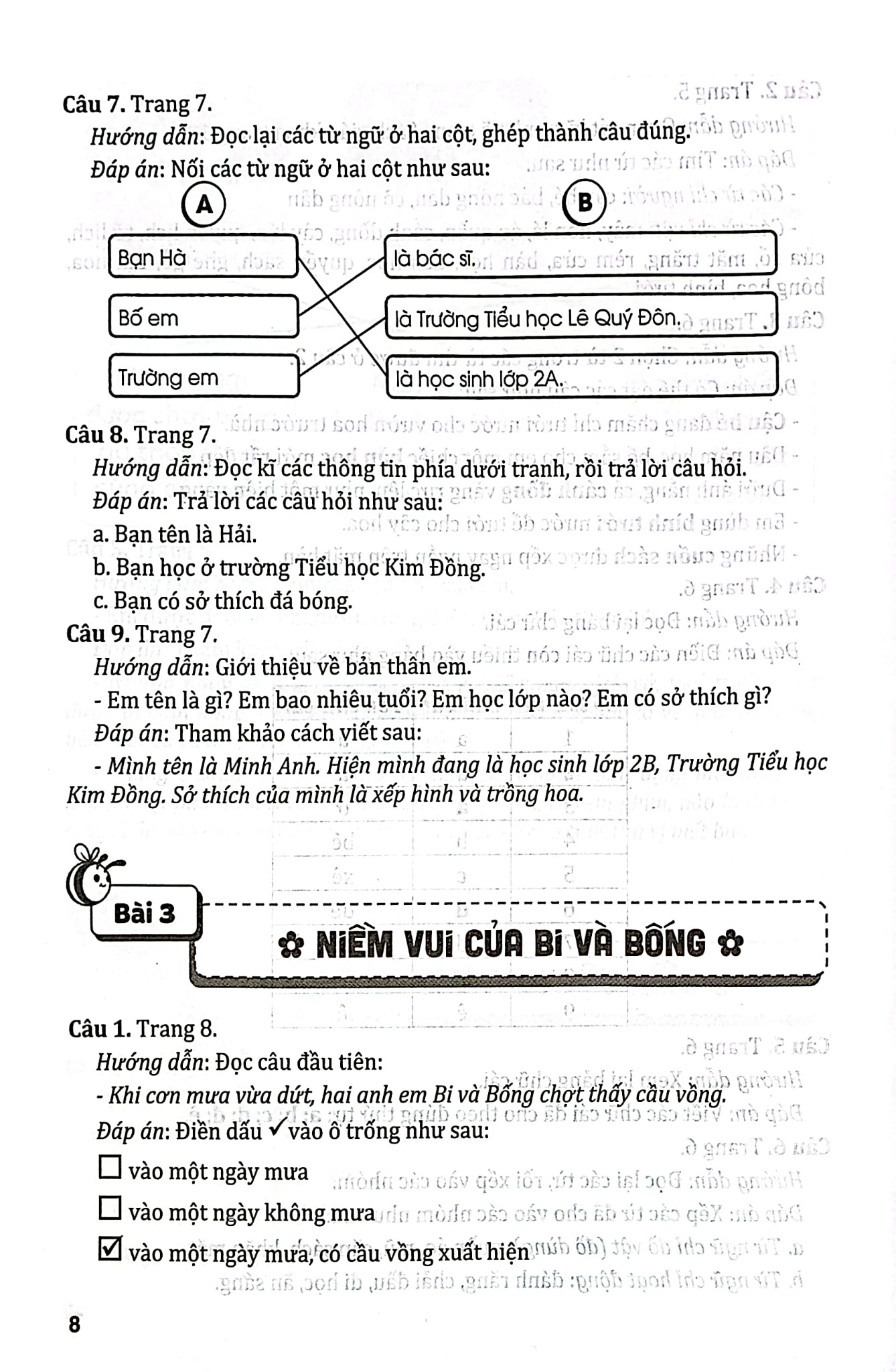 Hướng Dẫn Giải Vở Bài Tập Tiếng Việt Lớp 2 - Tập 1 (Bám Sát Sgk Kết Nối Tri Thức Với Cuộc Sống) - Phạm Văn Công