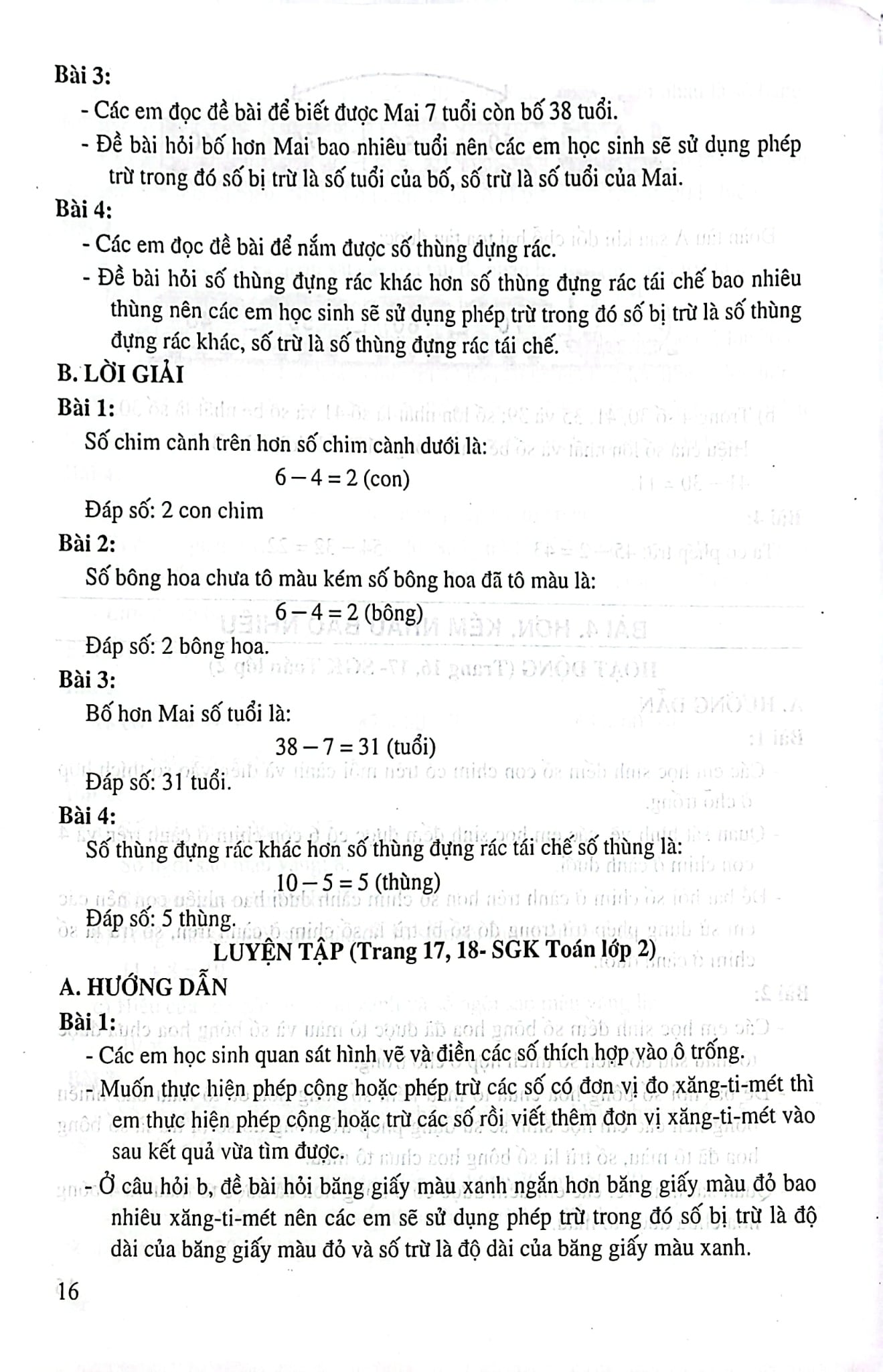 Bài Giảng Và Hướng Dẫn Học Toán 2 - Tập 1 (Bám Sát Sgk Kết Nối Tri Thức Với Cuộc Sống) - Lê Thị Nương