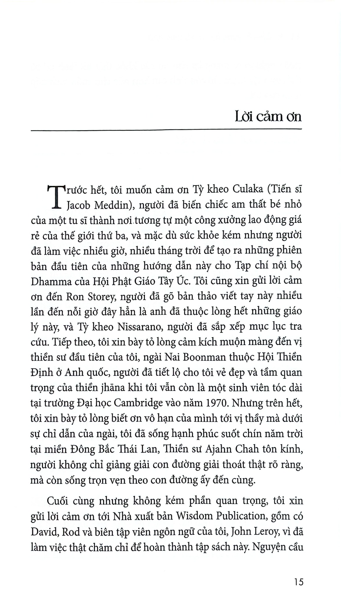 Chánh Niệm, Hỷ Lạc Và Giác Ngộ - Ajahn Brahm
