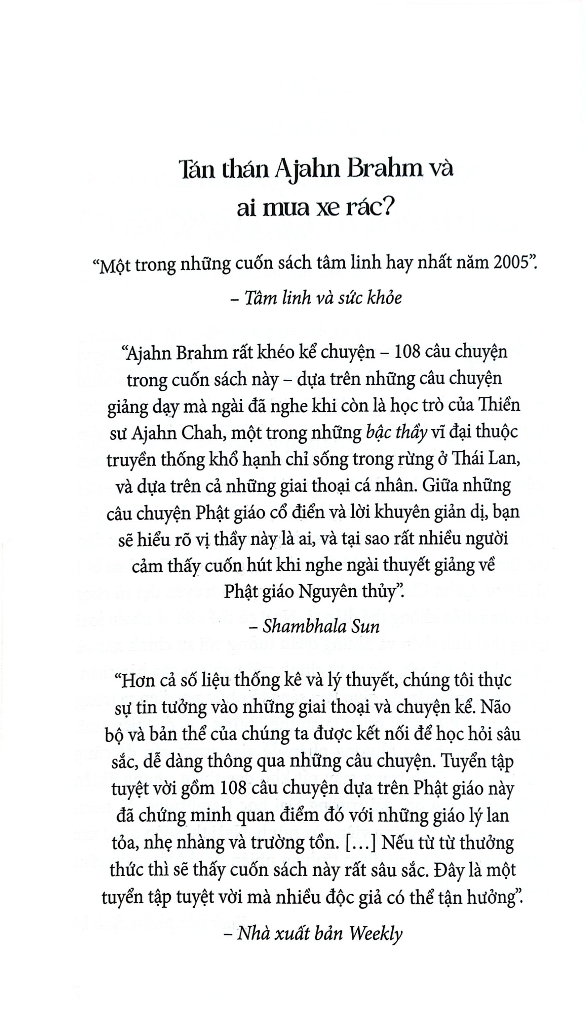 Chánh Niệm, Hỷ Lạc Và Giác Ngộ - Ajahn Brahm