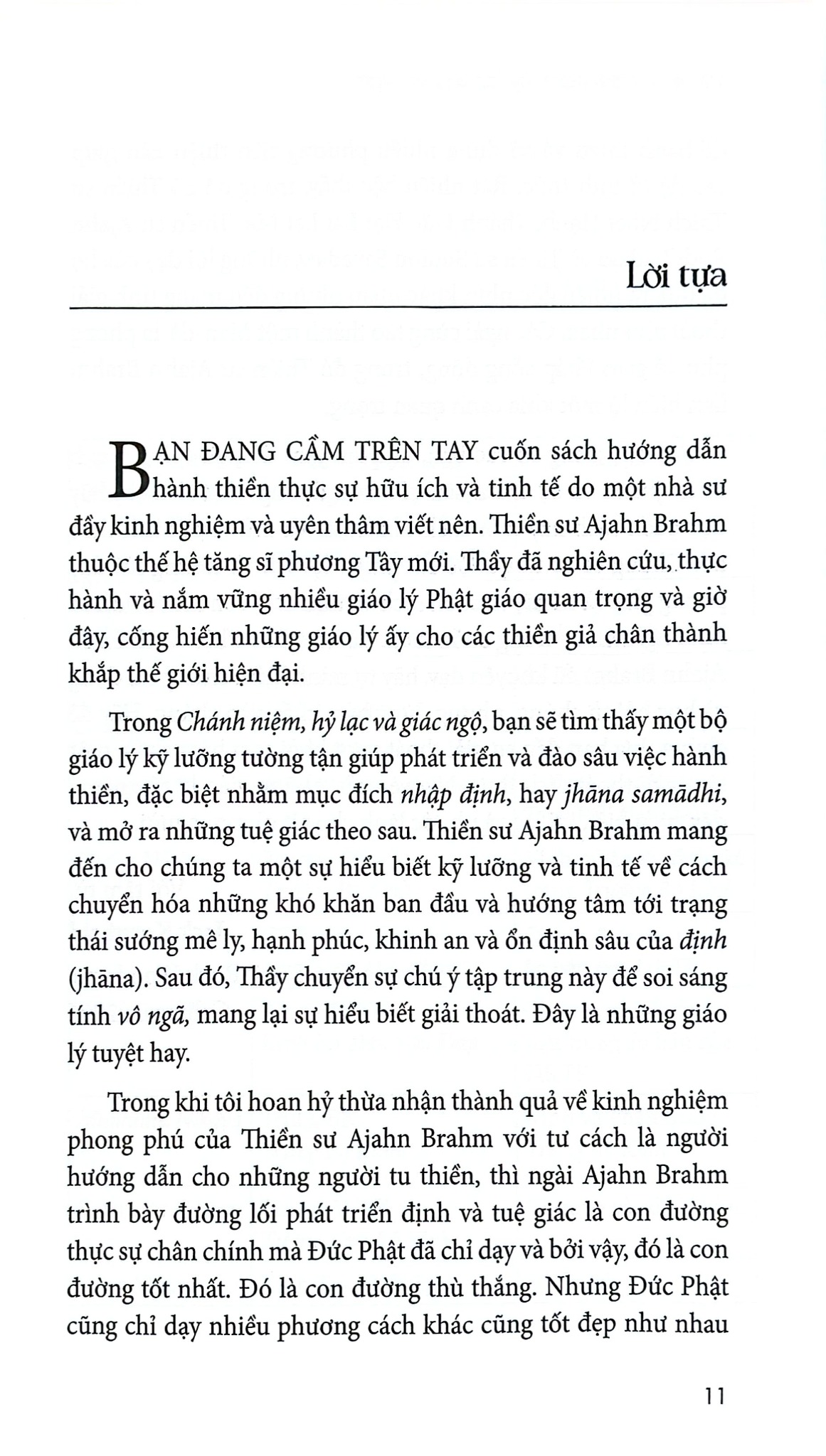 Chánh Niệm, Hỷ Lạc Và Giác Ngộ - Ajahn Brahm