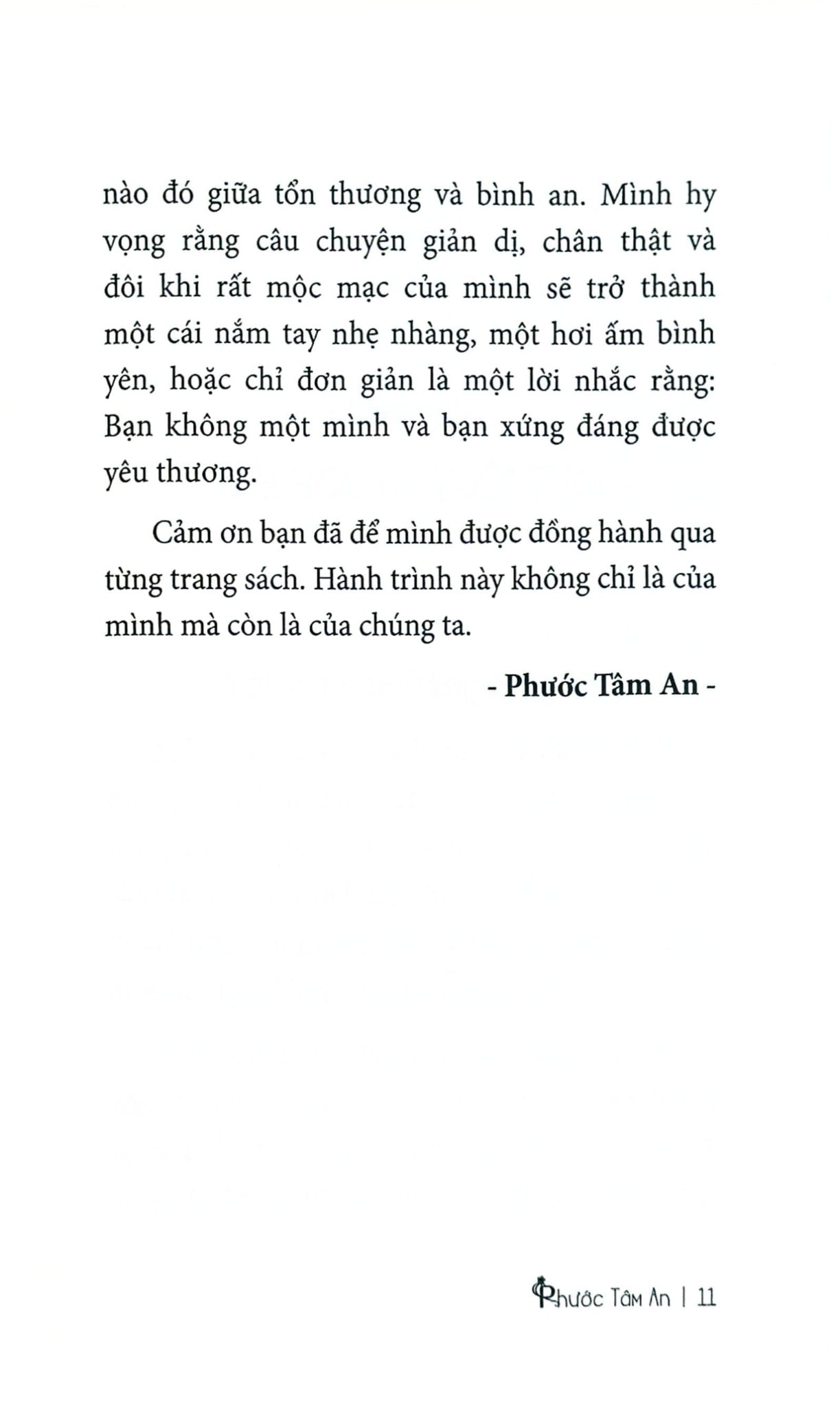 Hành Trình Chữa Lành - Phước Tâm An