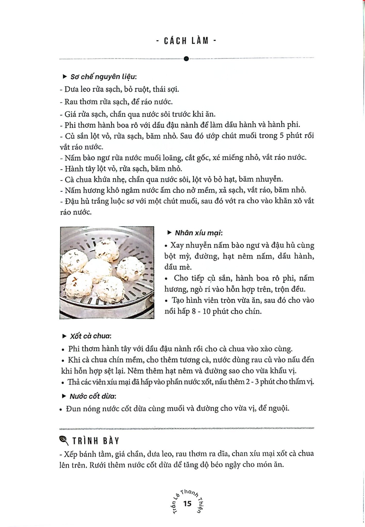 Ăn Xanh Sống Lành - Trần Lê Thanh Thiện