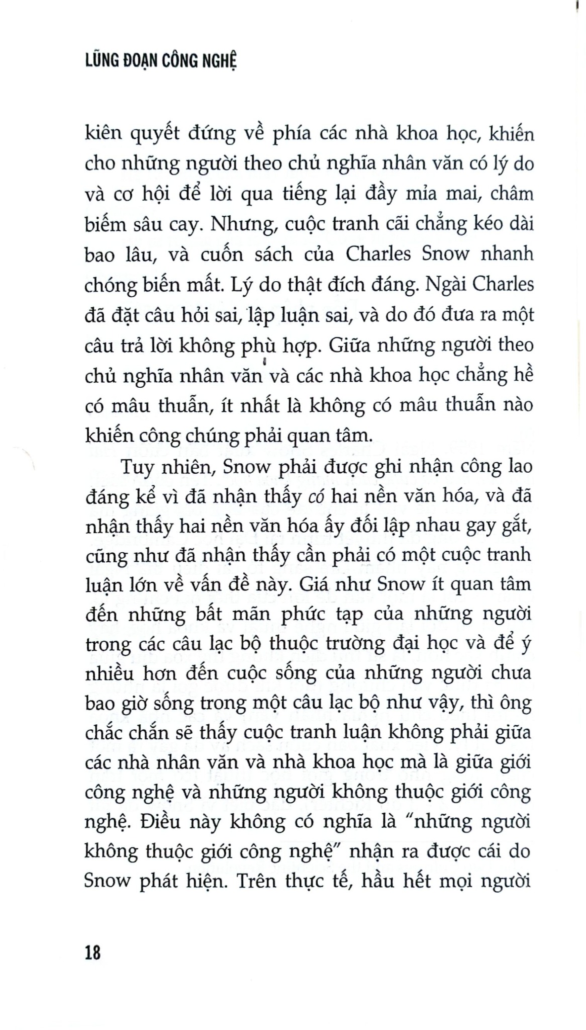 Lũng Đoạn Công Nghệ - Neil Postman