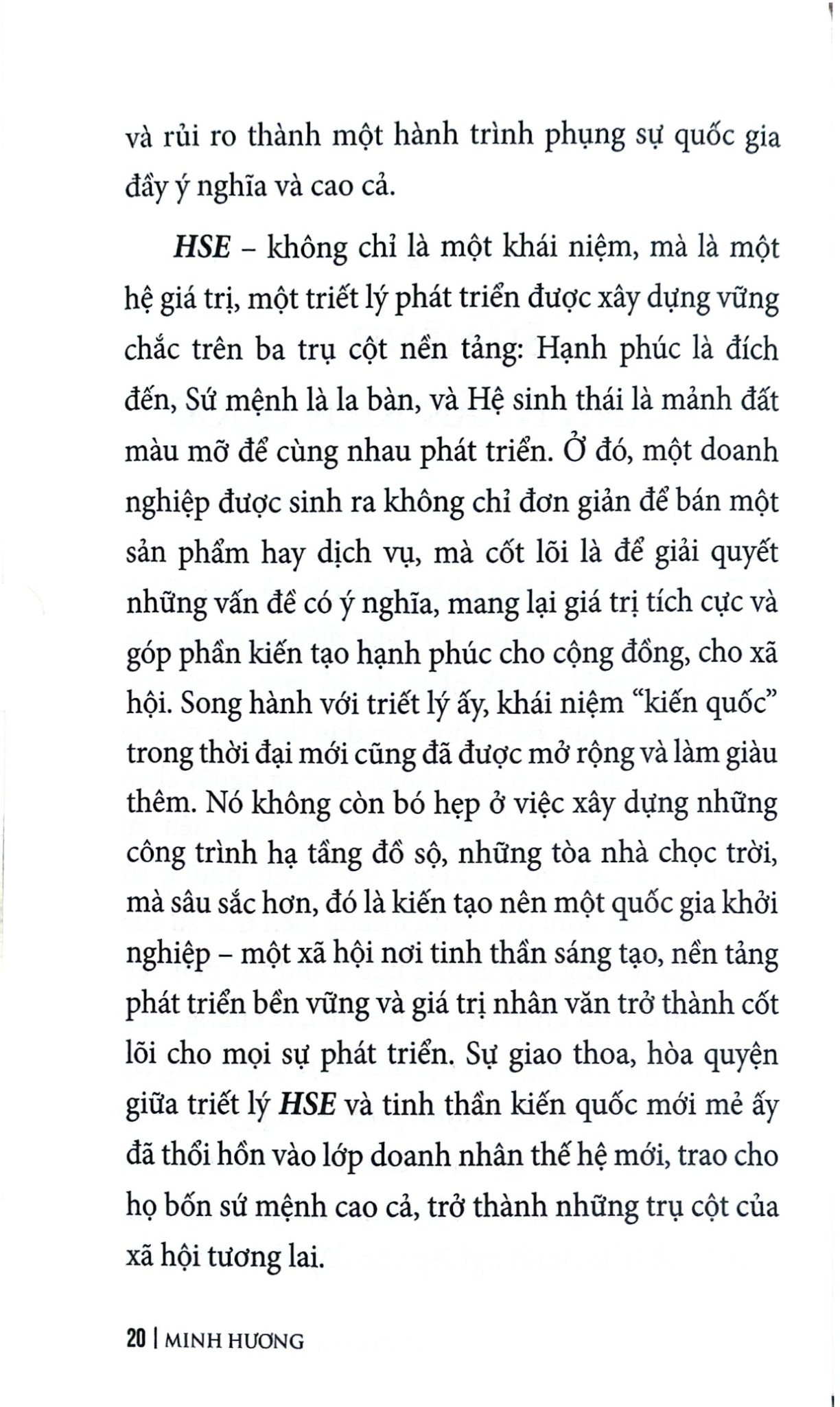 Doanh Nhân Kiến Quốc - 
Minh Hương