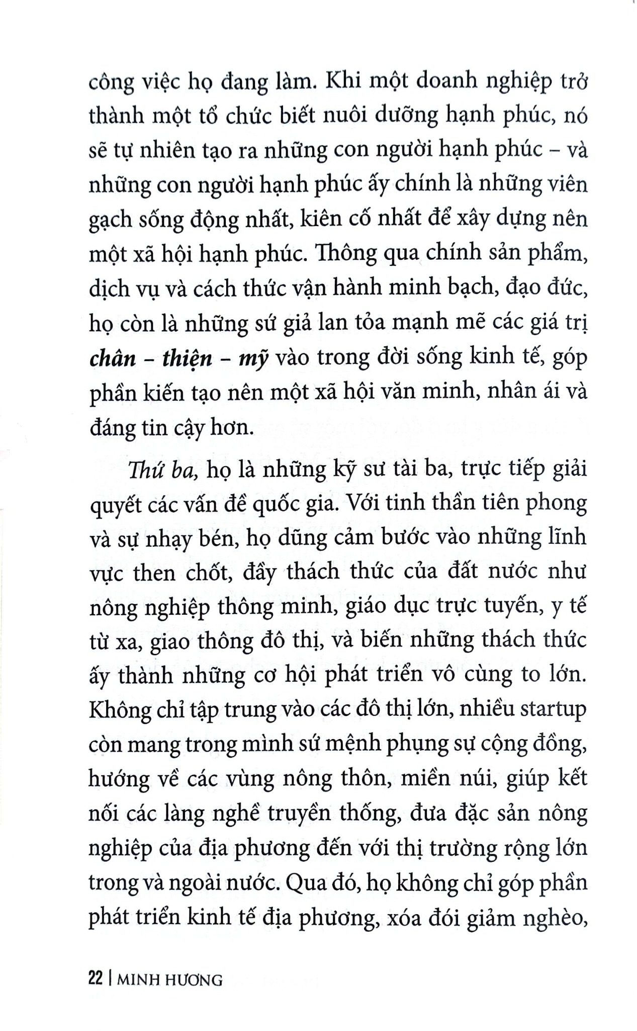 Doanh Nhân Kiến Quốc - 
Minh Hương