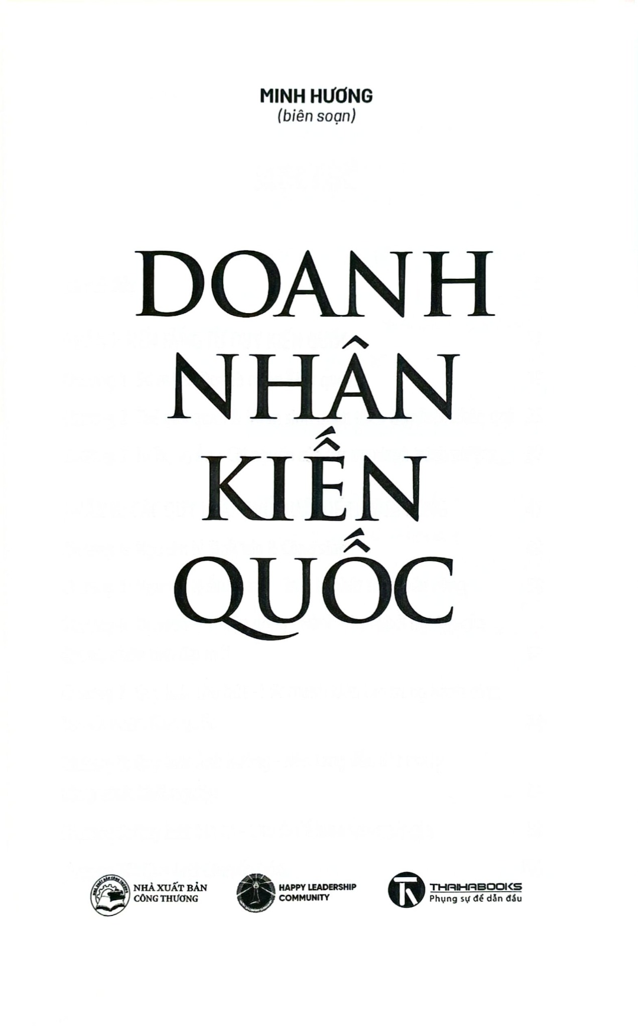 Doanh Nhân Kiến Quốc - 
Minh Hương