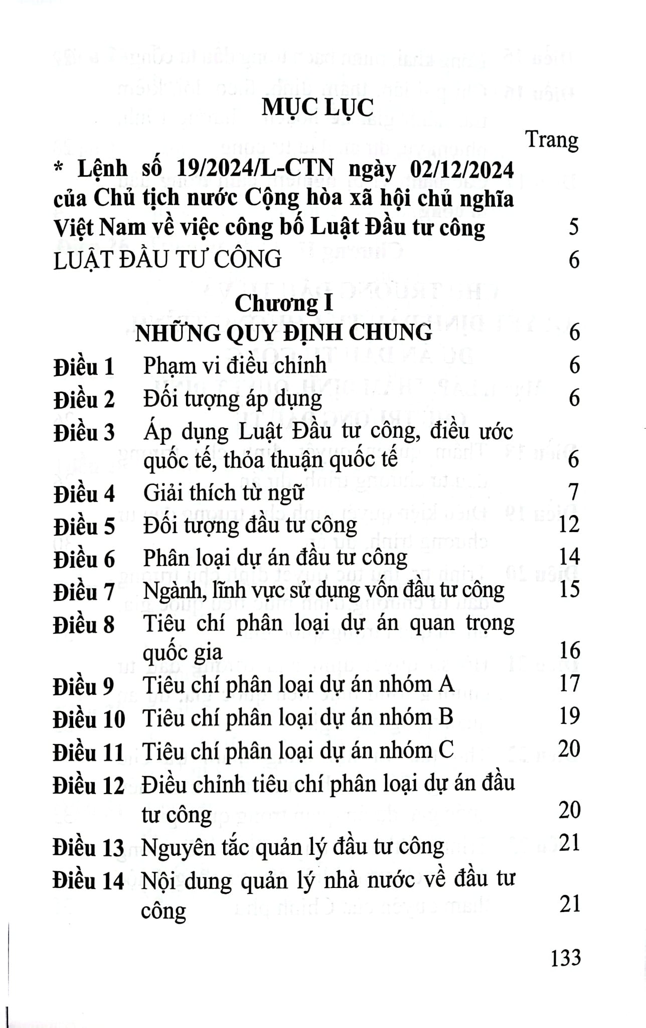Luật Đầu Tư Công Năm 2024 (NXBLĐ) - Quốc Hội