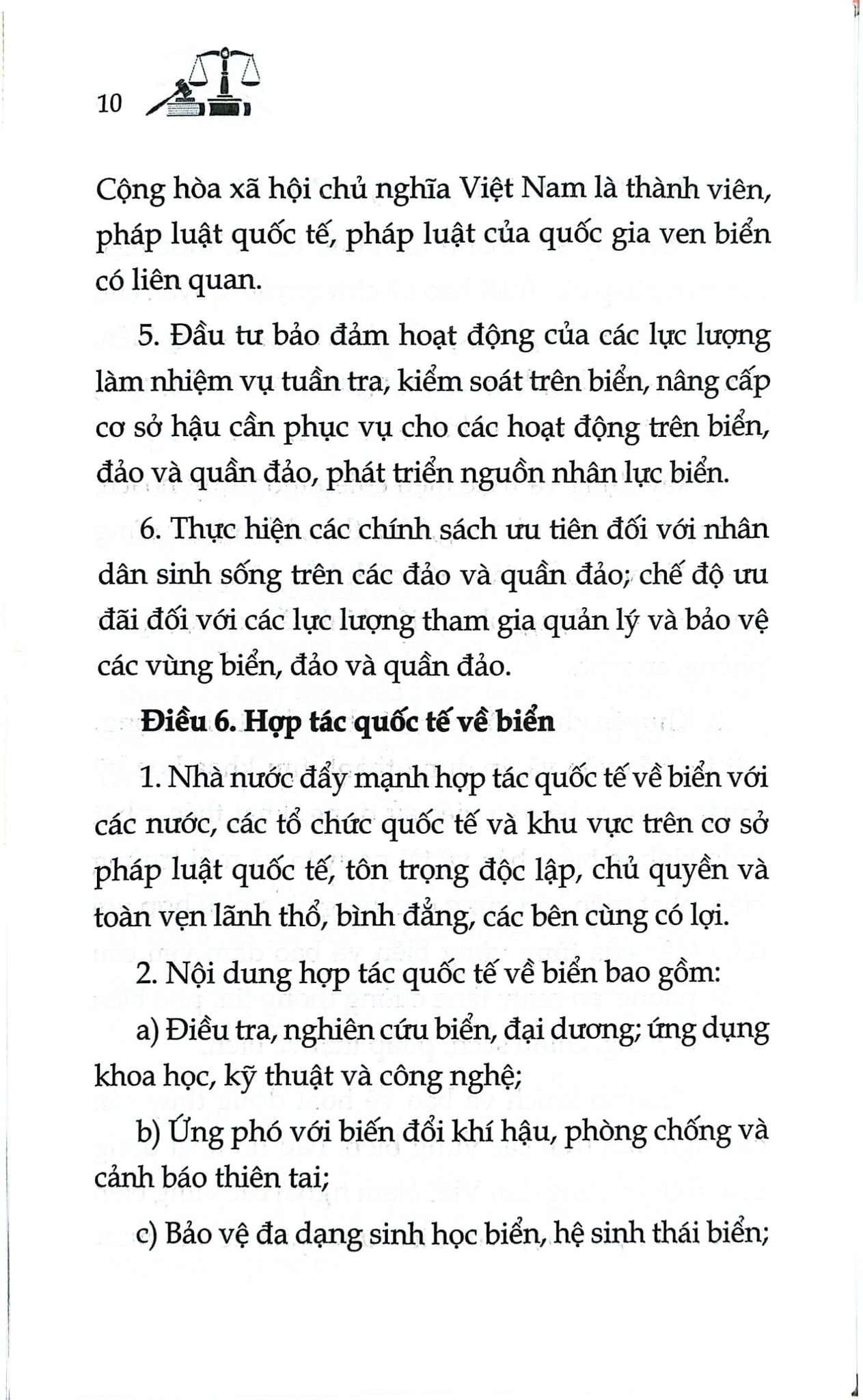 Luật Biển Việt Nam ( Sửa Đổi, Bổ Sung Năm 2025) (NXBLĐ) - Quốc Hội