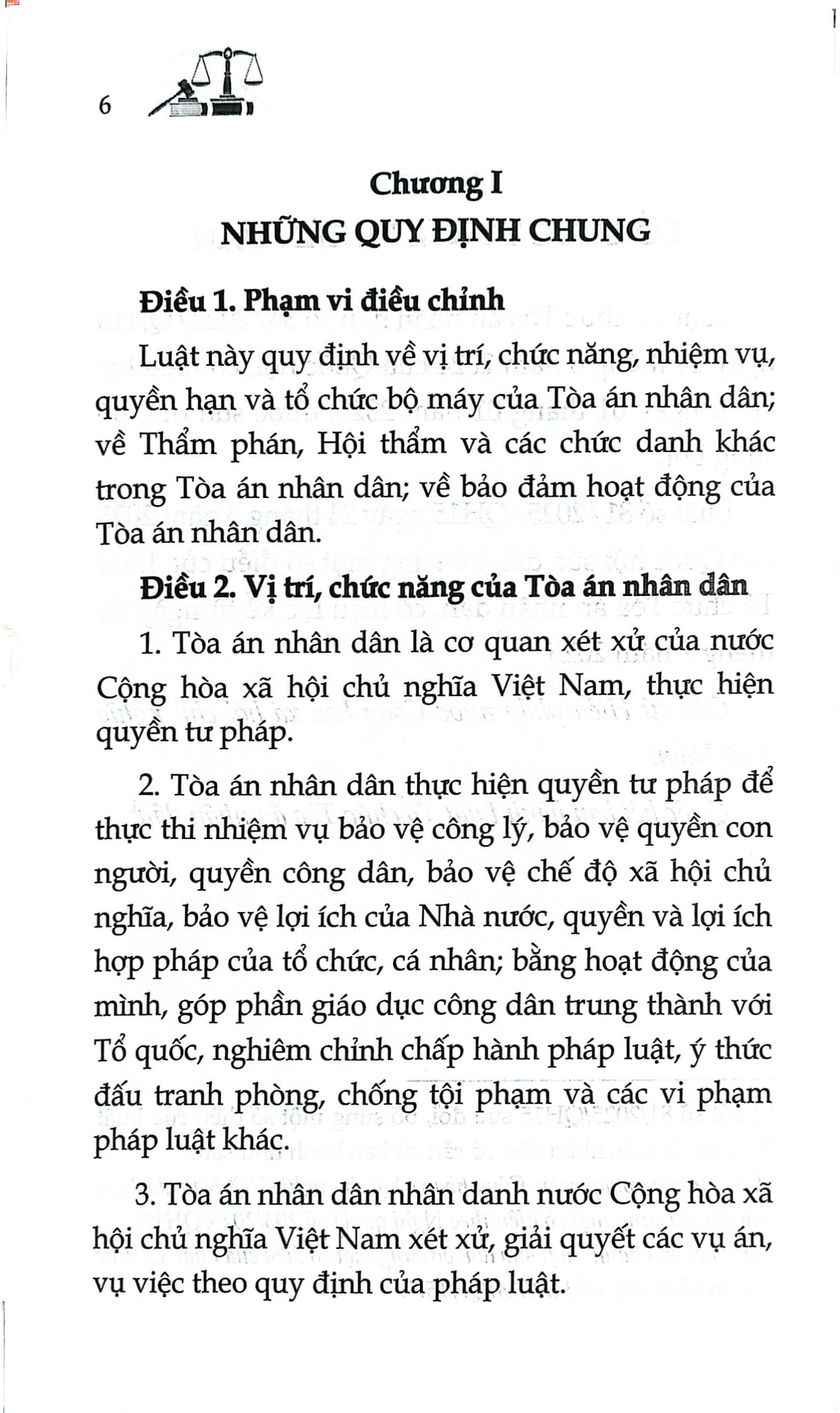 Luật Tổ Chức Tòa Án Nhân Dân Năm 2024 ( Sửa Đổi, Bổ Sung Năm 2025) (NXBLĐ) - Quốc Hội
