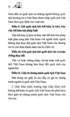 Luật Quốc Tịch Việt Nam Năm 2008  (Sửa Đổi, Bổ Sung Năm 2014, 2025 ) (NXBLĐ) - Quốc Hội