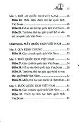 Luật Quốc Tịch Việt Nam Năm 2008  (Sửa Đổi, Bổ Sung Năm 2014, 2025 ) (NXBLĐ) - Quốc Hội
