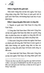 Luật Quốc Tịch Việt Nam Năm 2008  (Sửa Đổi, Bổ Sung Năm 2014, 2025 ) (NXBLĐ) - Quốc Hội