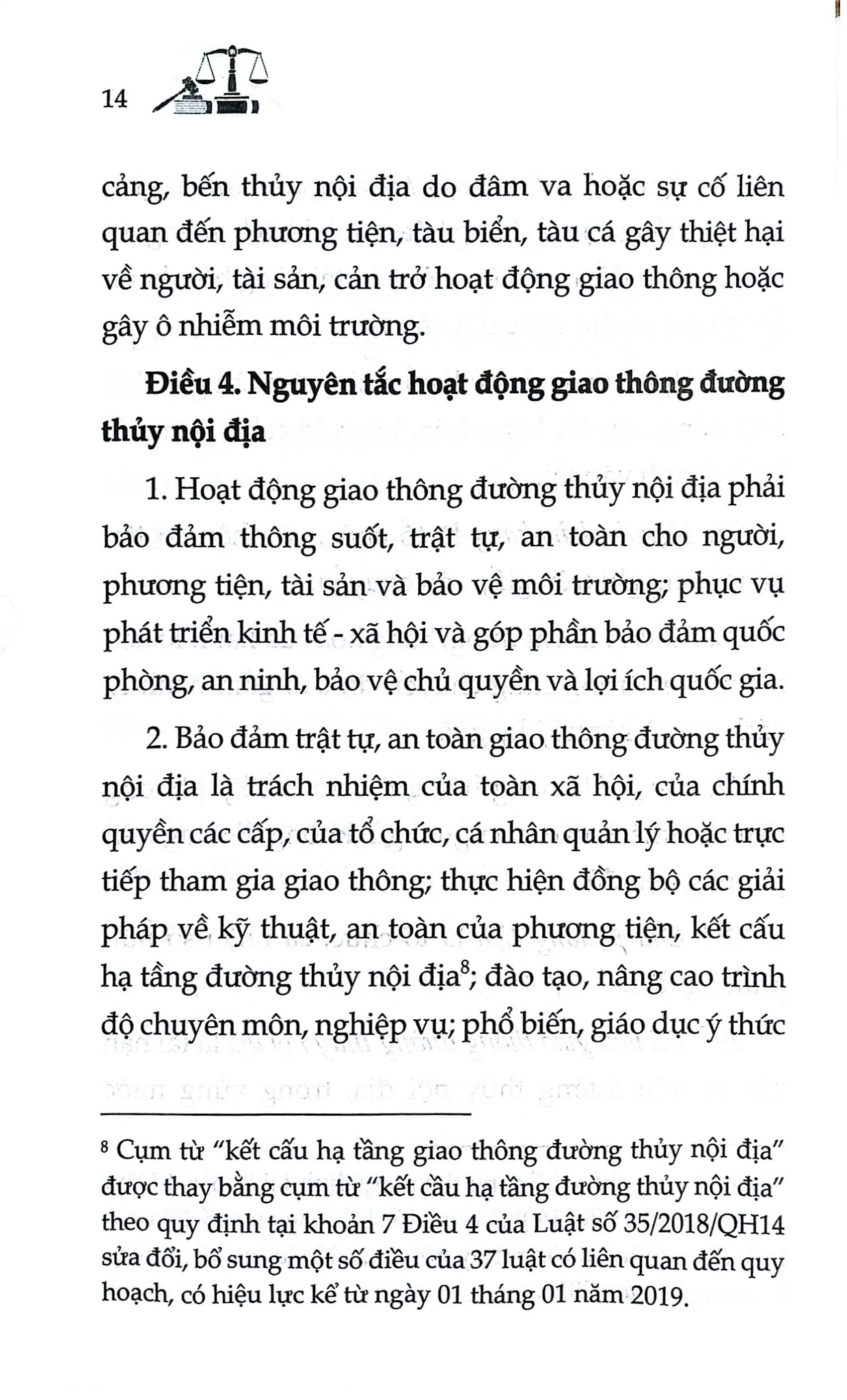 Luật Giao Thông Đường Thủy Nội Địa Năm 2004 ( Sửa Đổi, Bổ Sung Năm 2014,2015,2018,2019,2025) (NXBLĐ) - Quốc Hội